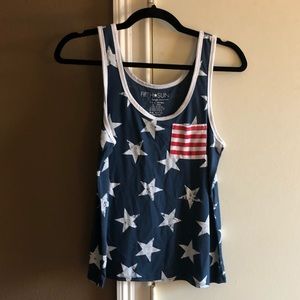Stars and Stripes Pocket Tank